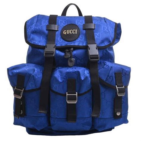 black and blue backpack gucci|Gucci off the grid backpack.